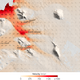 Flow speeds at Smith, Pope, and Kohler Glacier. Image: NASA